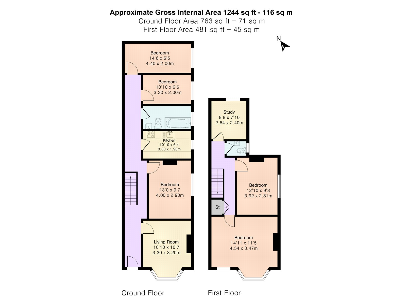 1, Catherine Street, Oxfordshire floorplan