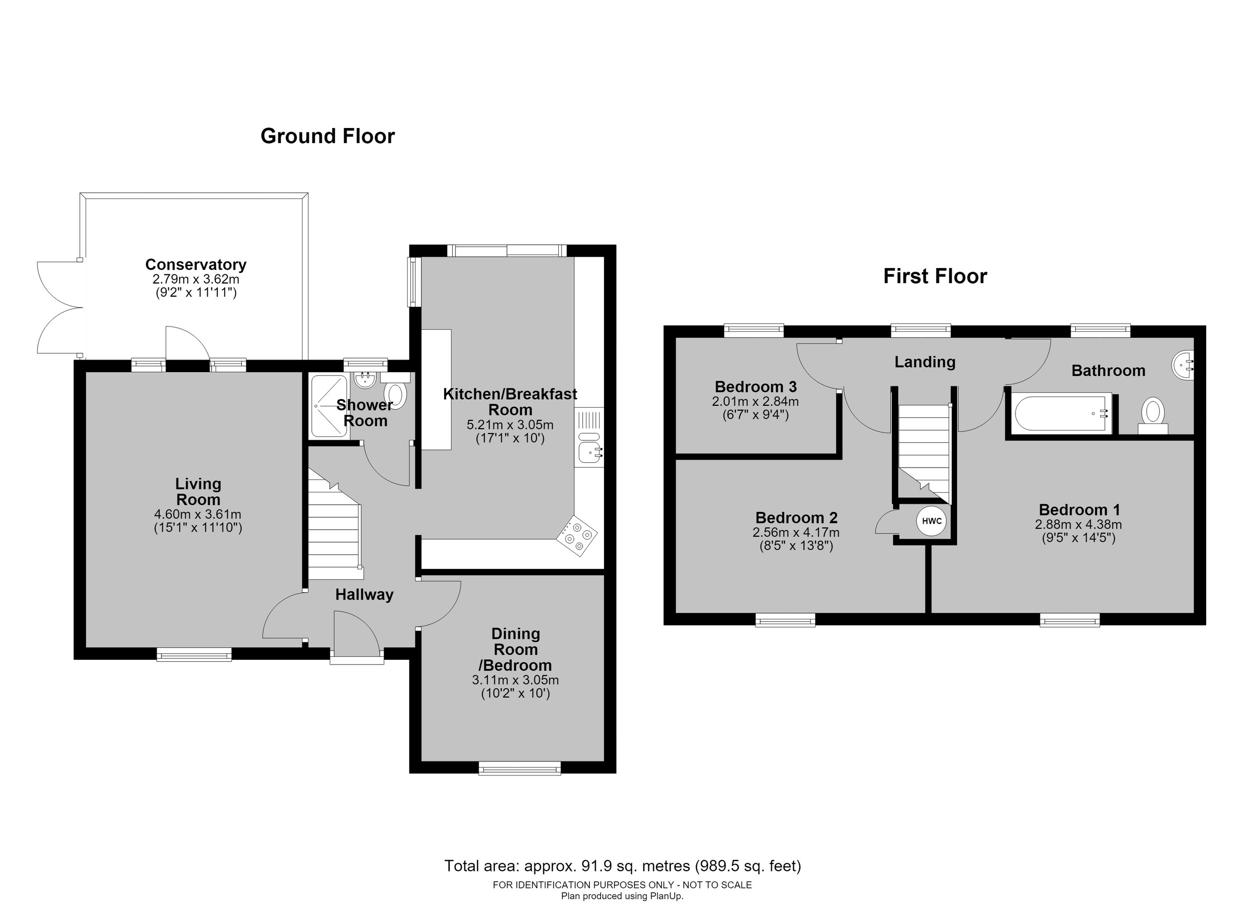 13 Grampian Close, Hereford floorplan