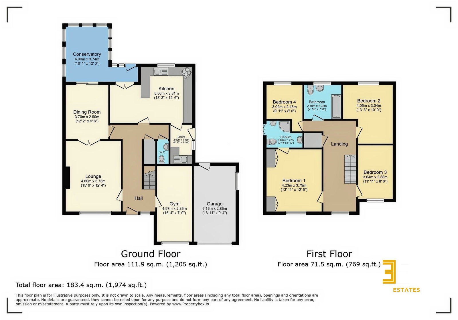 4, Y Bryn, Glan Conwy floorplan