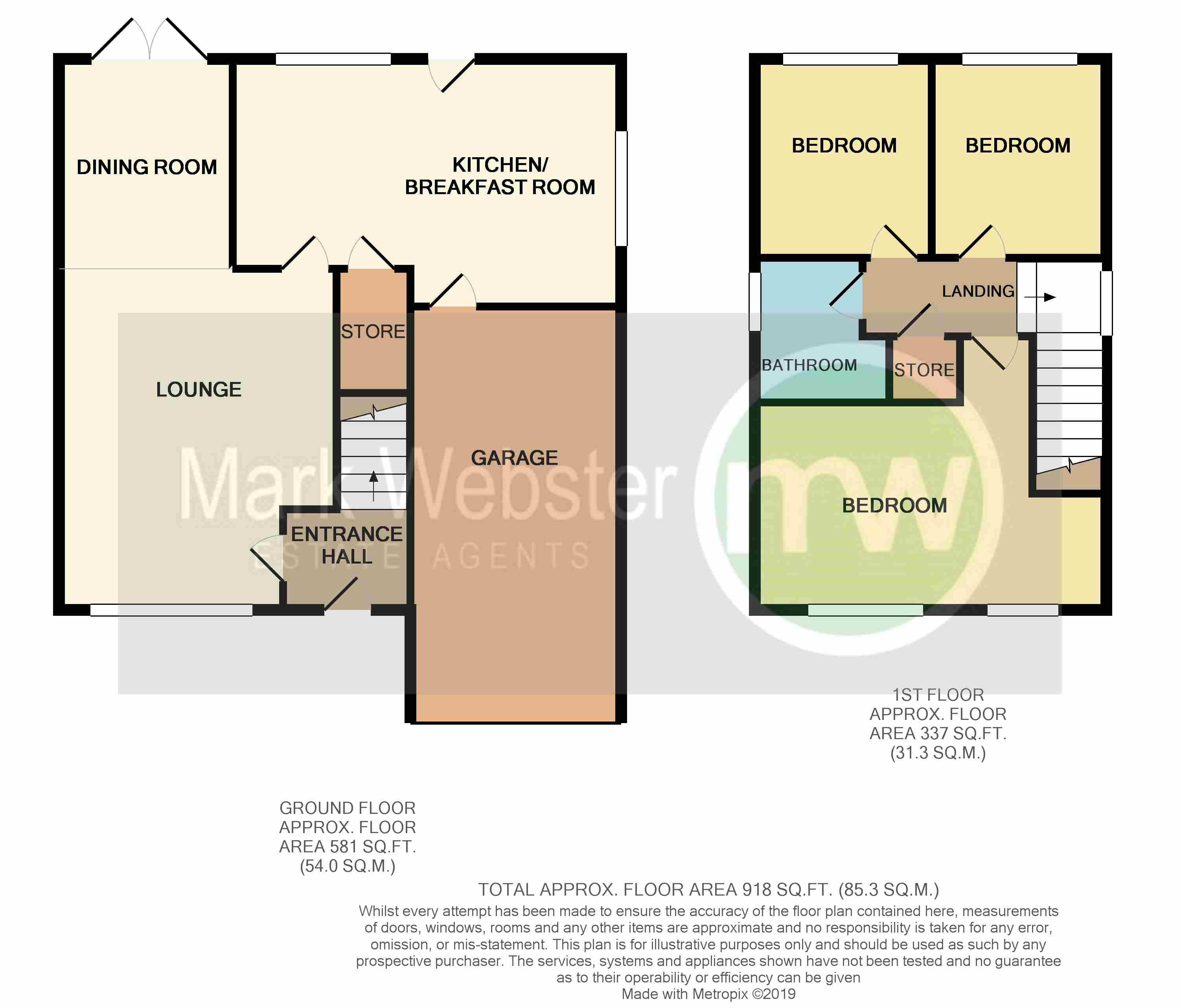 3 Bedrooms Link-detached house for sale in Dace, Dosthill, Tamworth B77