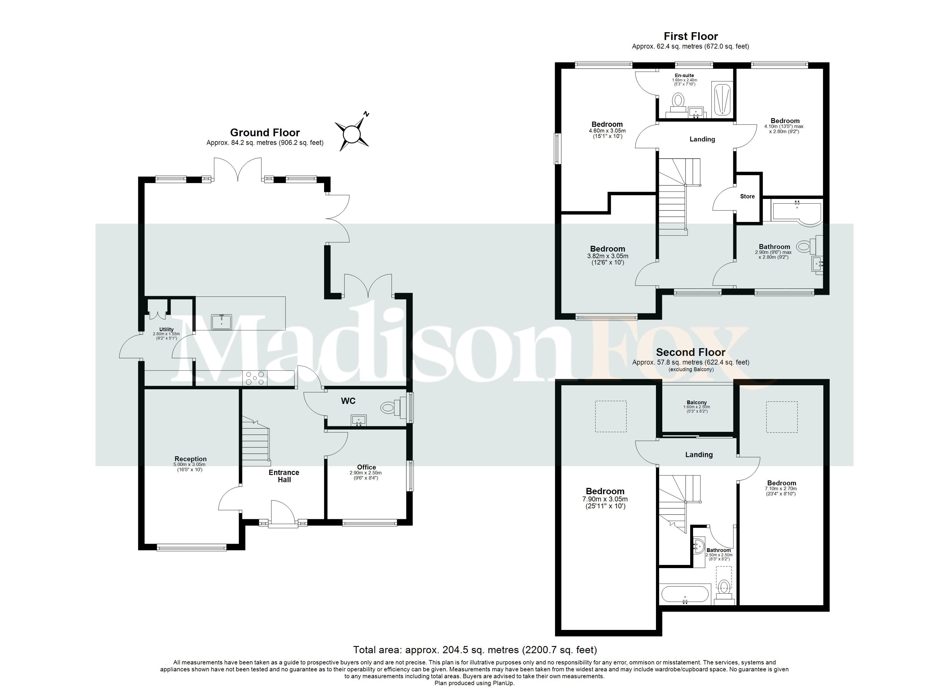 The Oak,, Grove Lane, Essex floorplan