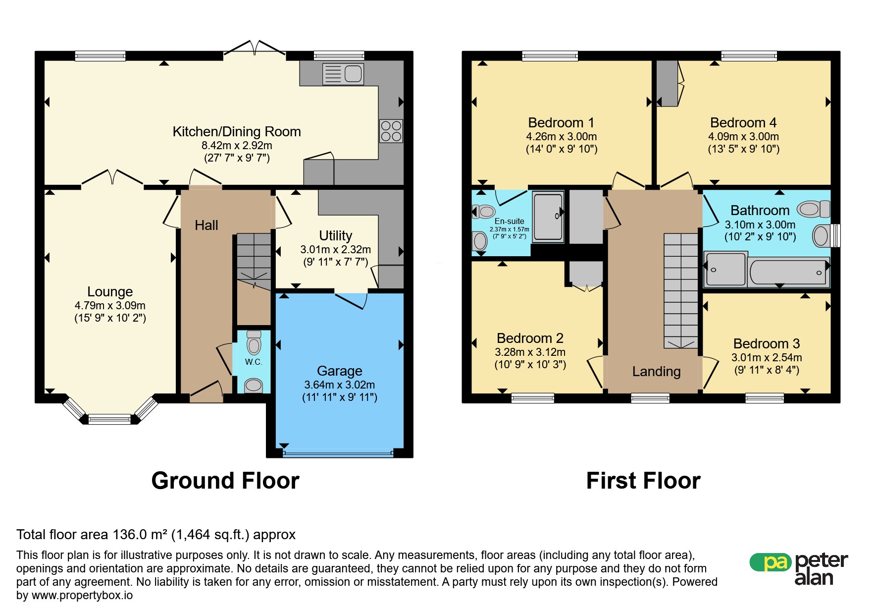 22, Railway Road, Barry floorplan