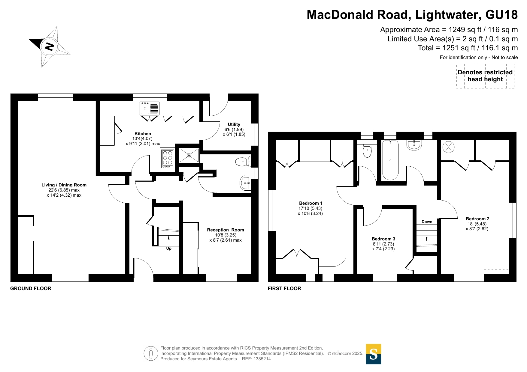 139, MacDonald Road, Surrey floorplan