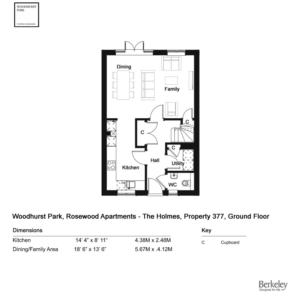 3 Bedrooms Semi-detached house for sale in Harvest Ride, Warfield RG42