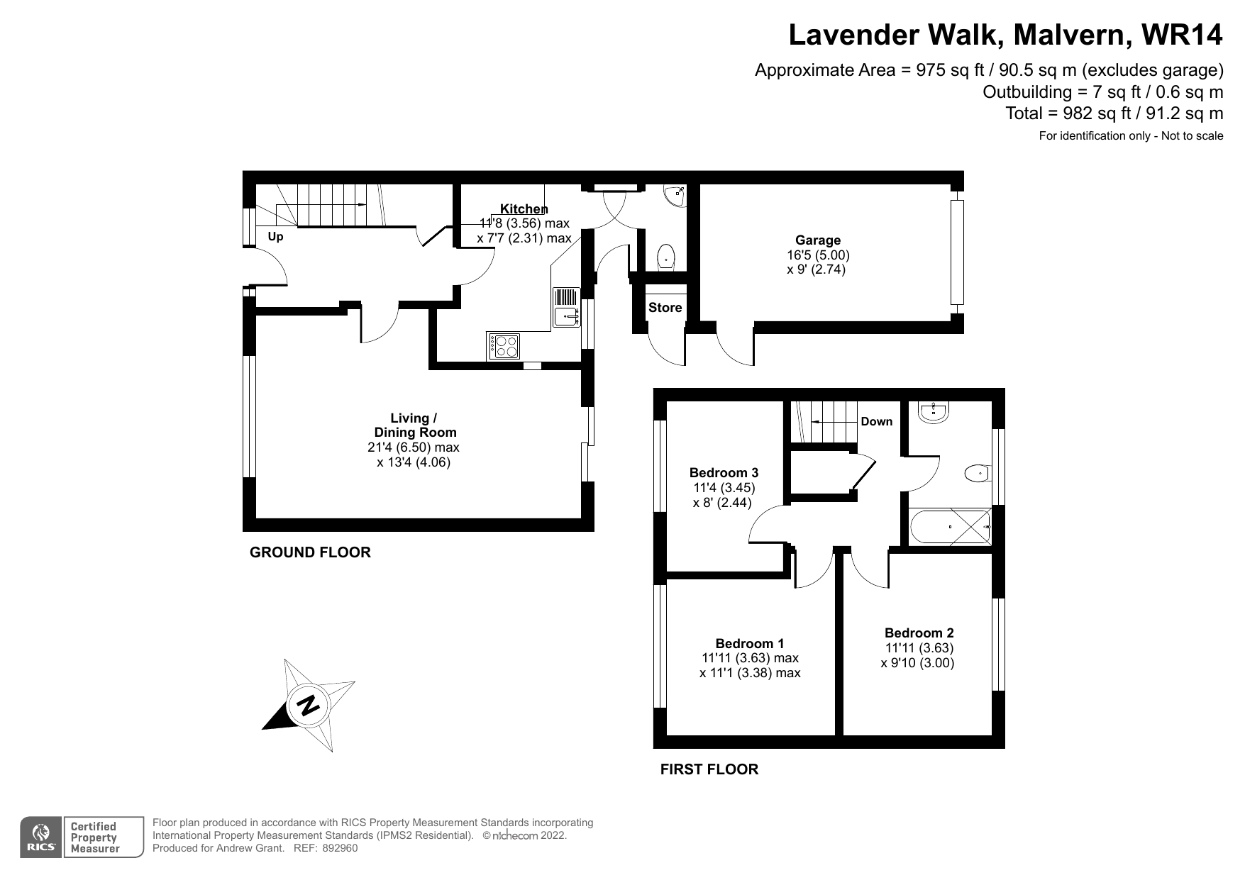 29, Lavender Walk, Malvern floorplan
