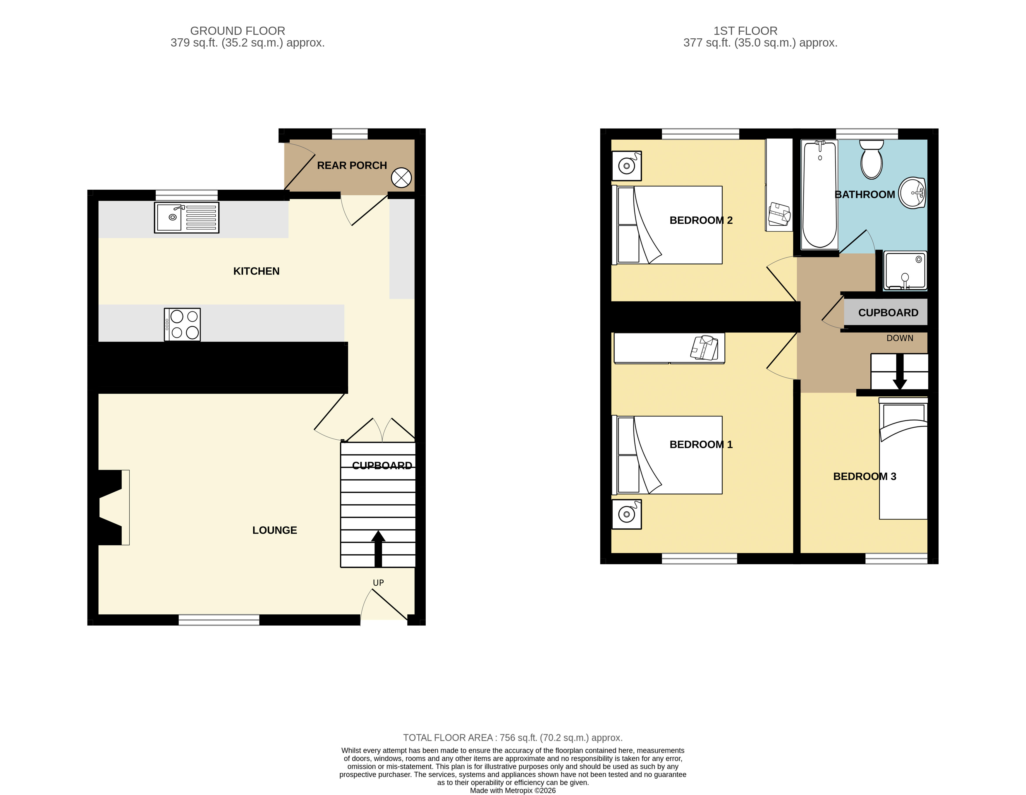 9, Carn Brea Village, Cornwall floorplan