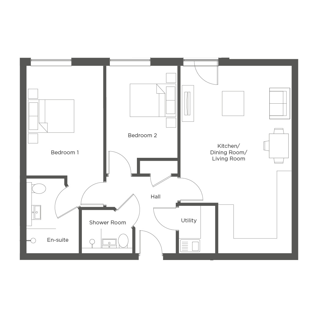 Plot 31,, Wyrley Court, 31, Walsall Road, Walsall floorplan