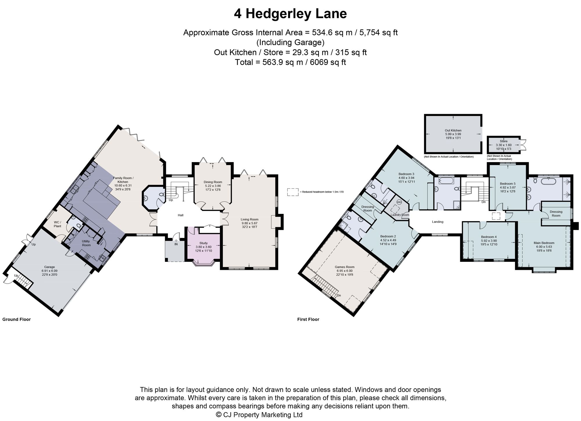 4 Hedgerley Lane, Gerrards Cross floorplan