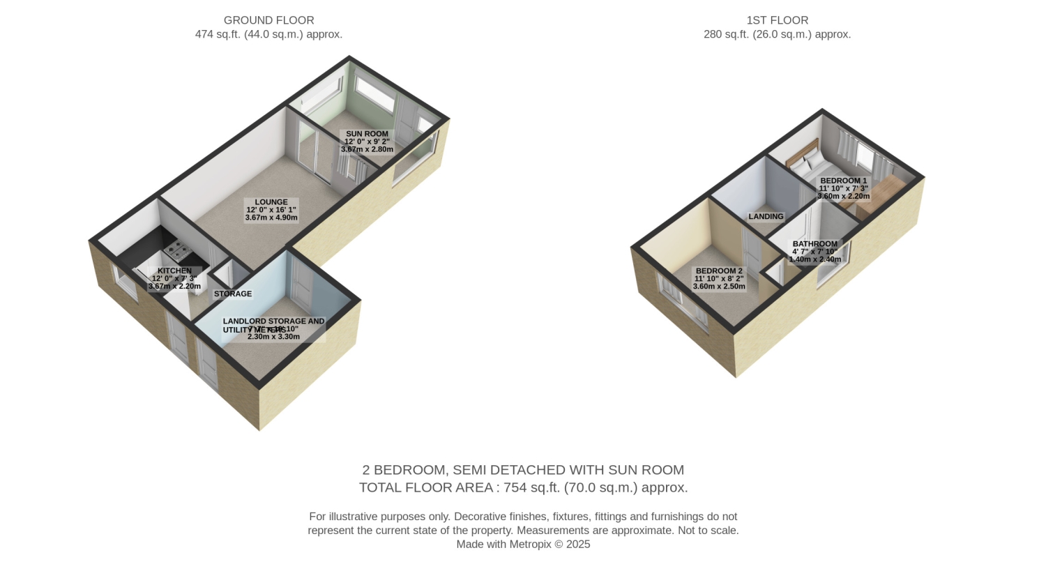 32, Northleach Close, Worcester floorplan