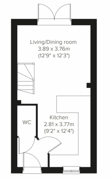 The Alnmouth, Kings Meadow, Newton Abbot floorplan