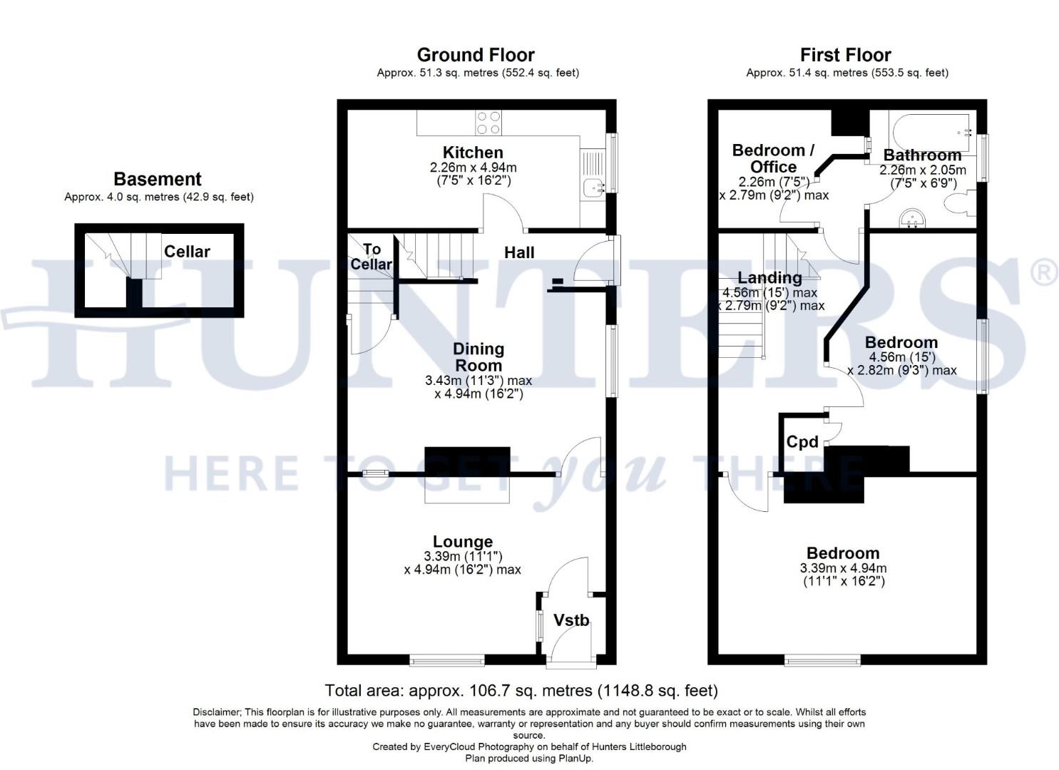 39, Hare Hill Road, Lancashire floorplan