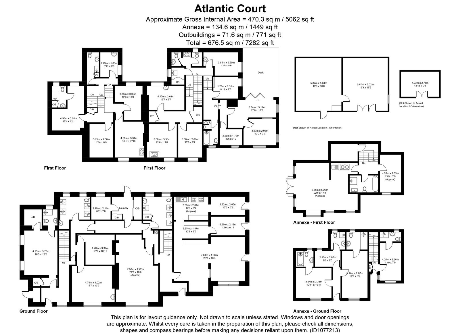 Atlantic Court, Bude floorplan