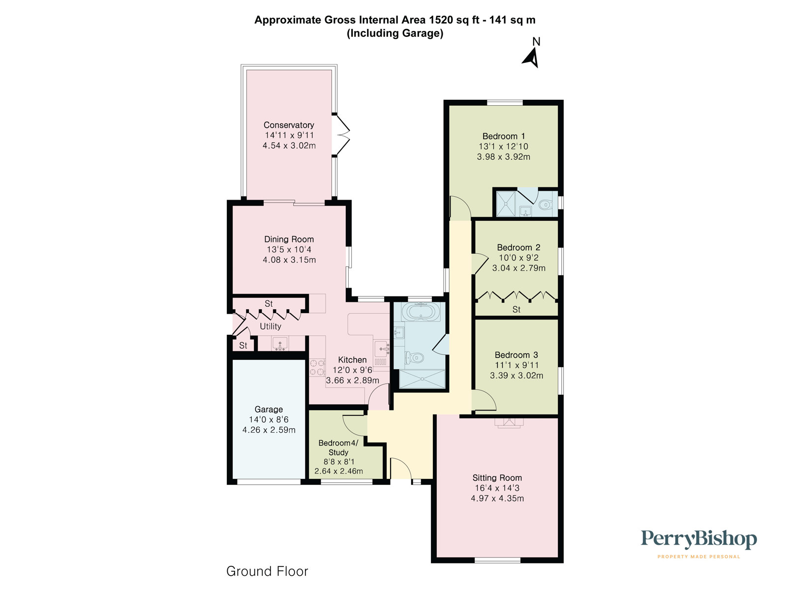 9, Oakleaze, Malmesbury floorplan