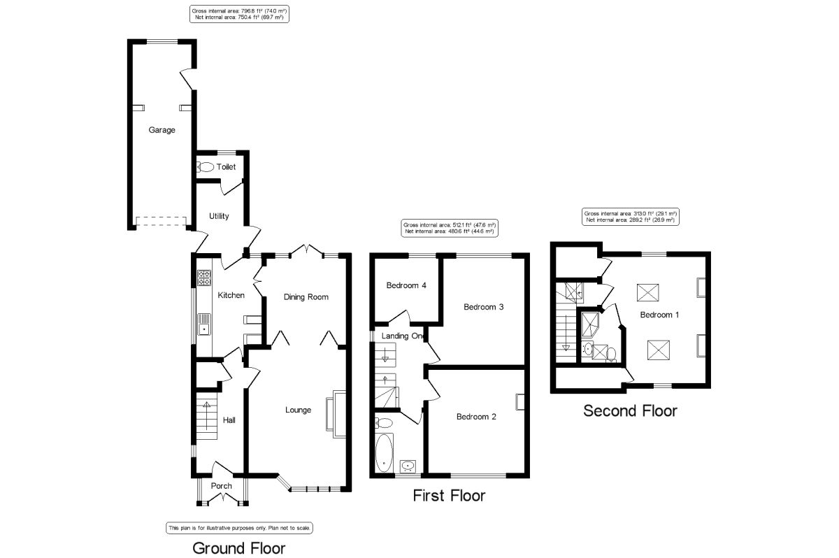 4 Bedrooms Semi-detached house to rent in Crossways North, Doncaster DN2