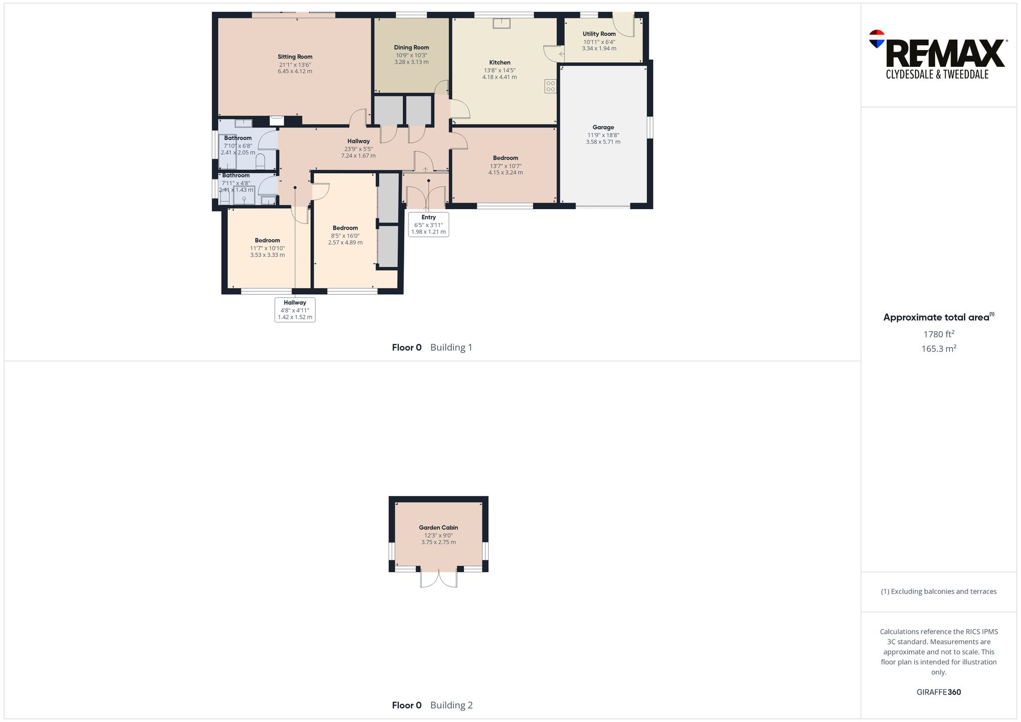 Fell Vue, 13 Hillview Street, Biggar floorplan