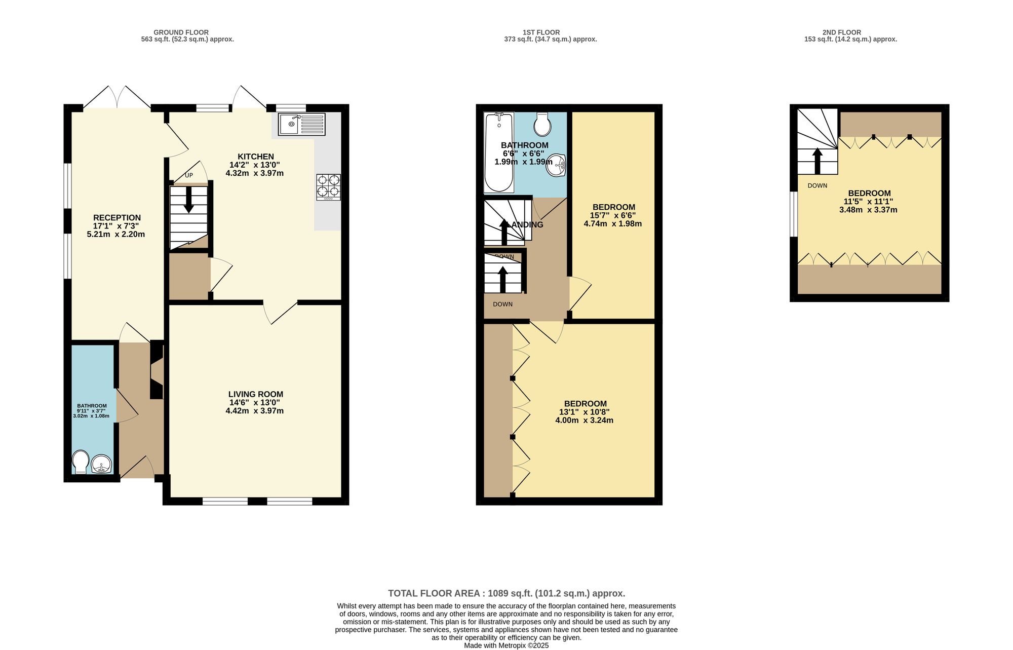 183 Kent Street, Maidstone floorplan