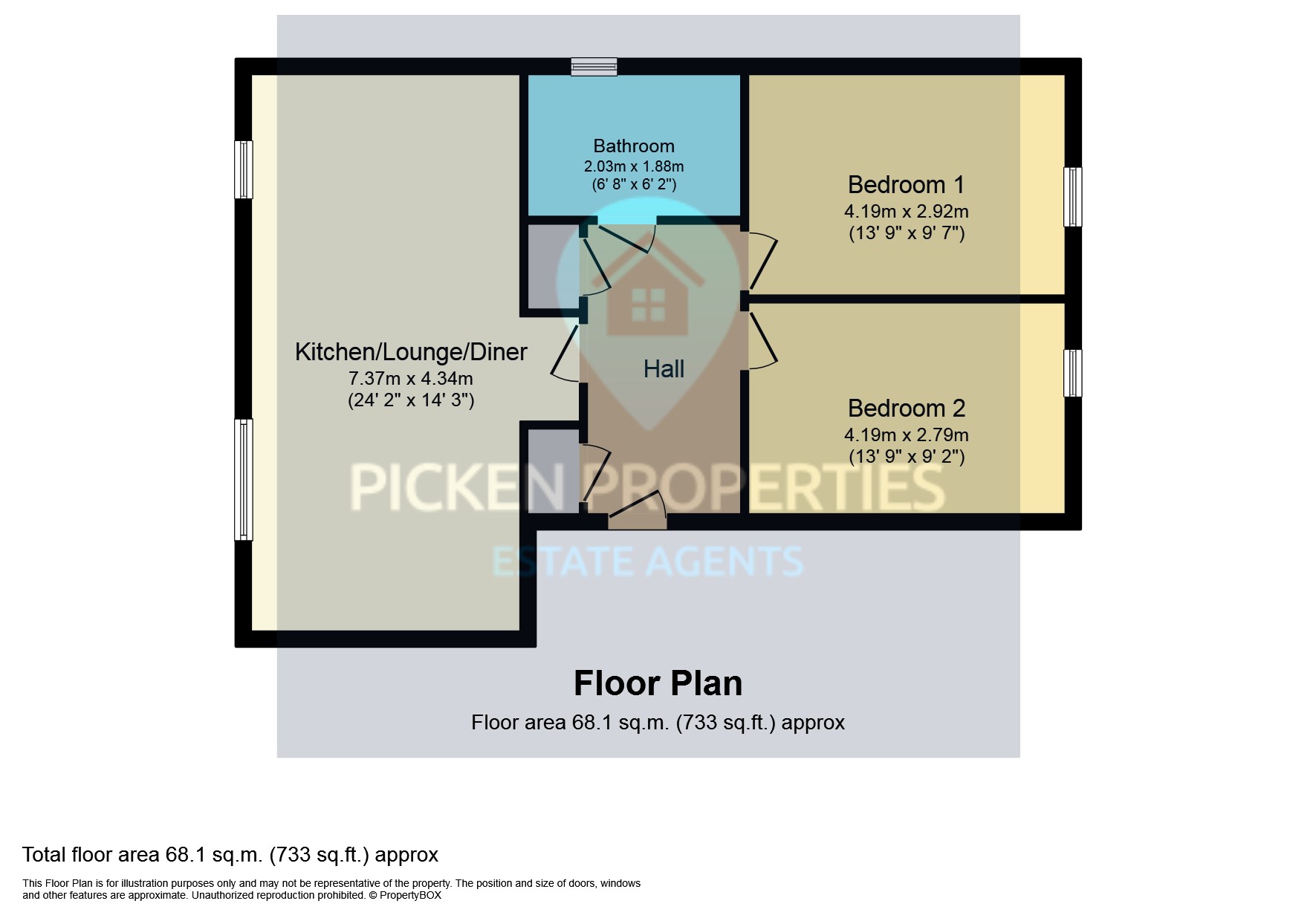 Redshank Way, Renfrew PA4, 2 bedroom flat for sale 60893709