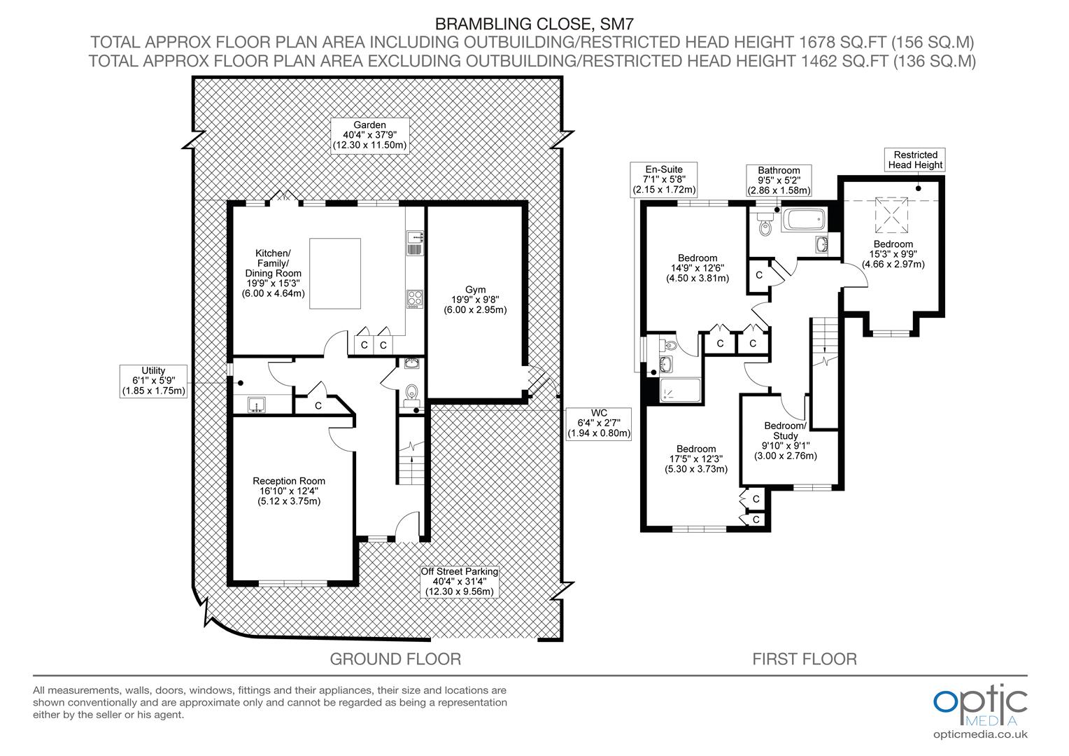 5, Brambling Close, Banstead floorplan