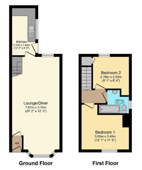 16, Draycott Street, Liverpool floorplan