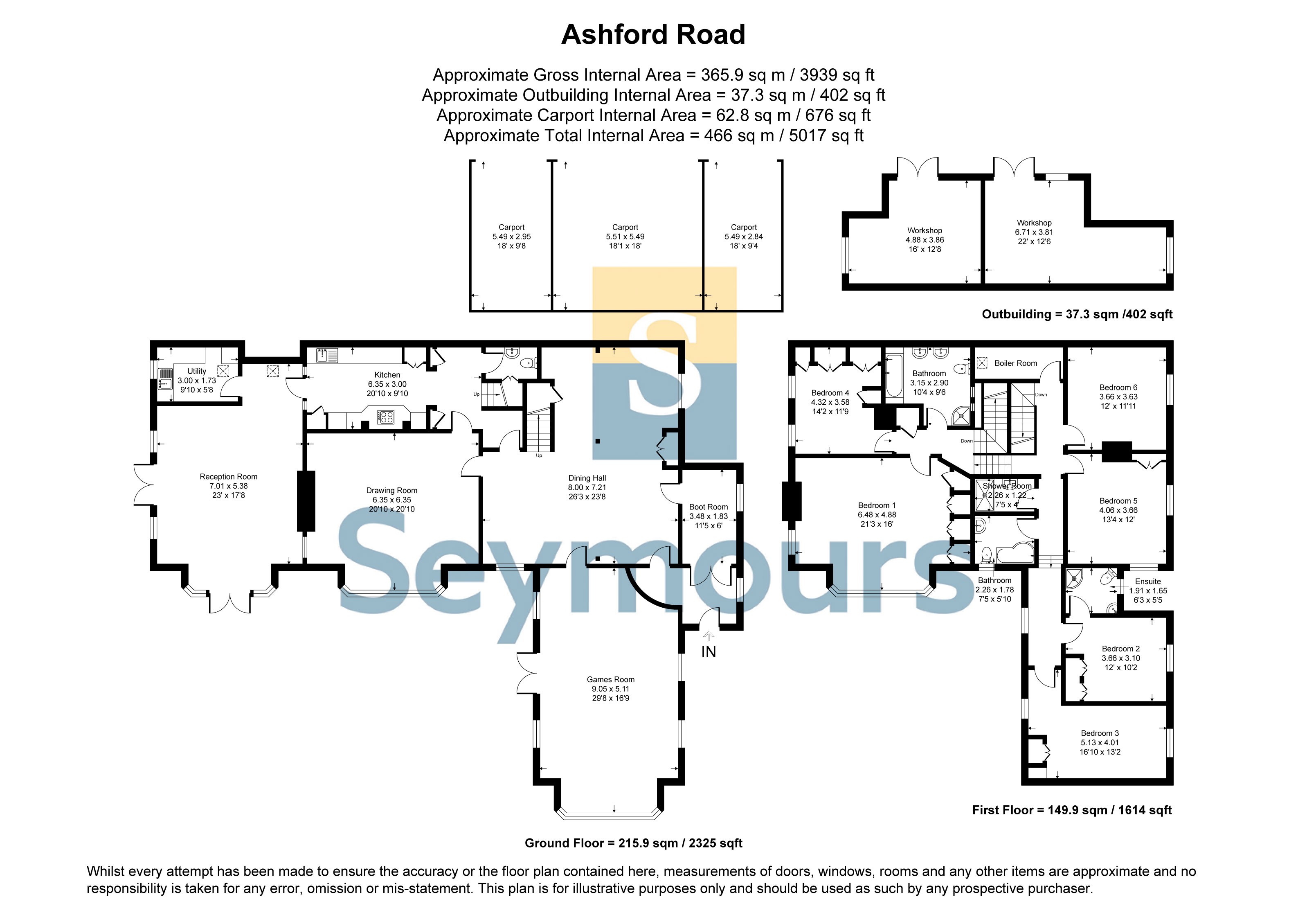 Greenfield Hall, 165, Ashford Road, Surrey floorplan