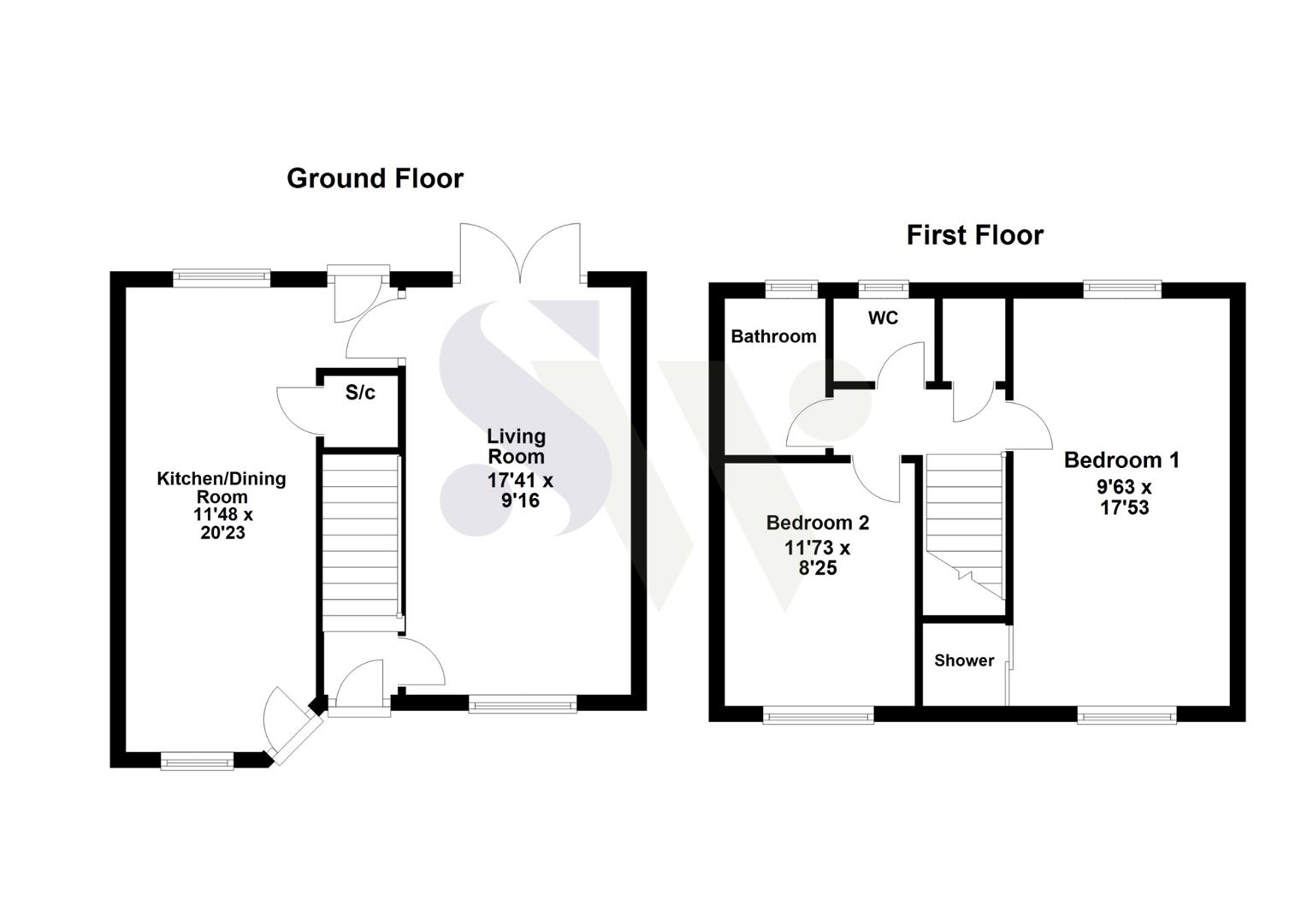 31, Chelveston Drive, Corby floorplan