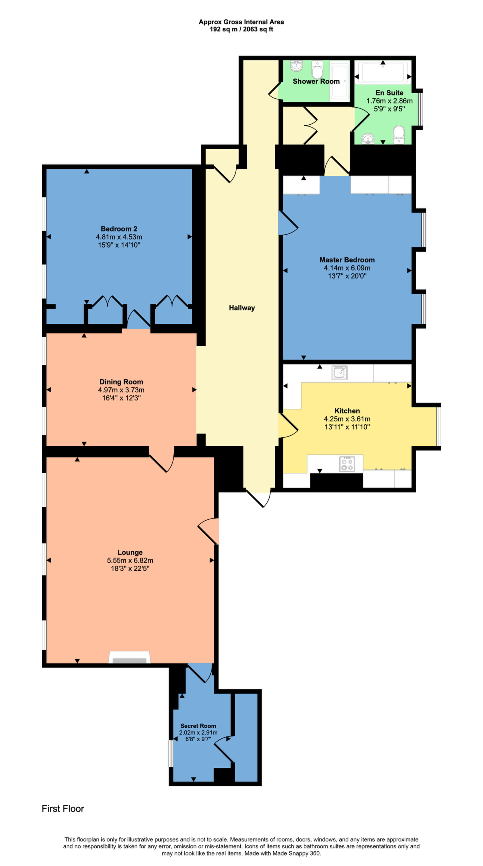 Great Maytham Hall,Apartment 16, Cranbrook floorplan