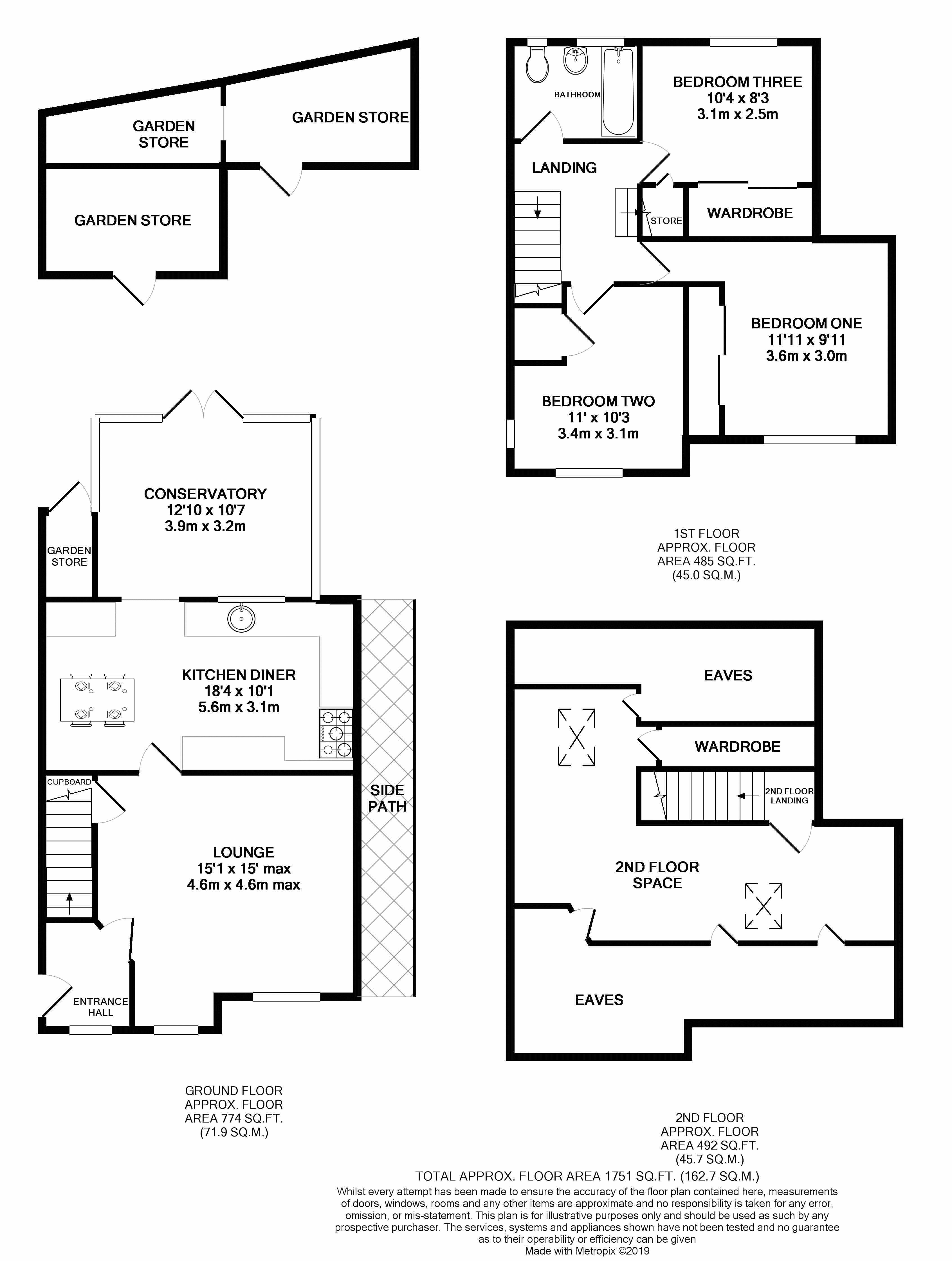 3 Bedrooms Terraced house for sale in Chestnut Grove, Bersted PO22