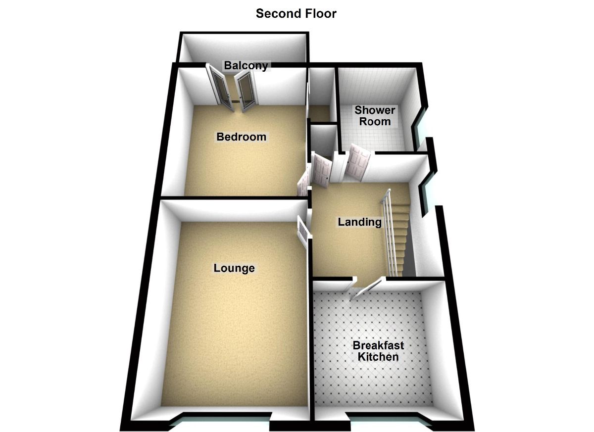 Knowlys Road, Heysham, Morecambe LA3, 1 bedroom flat for sale