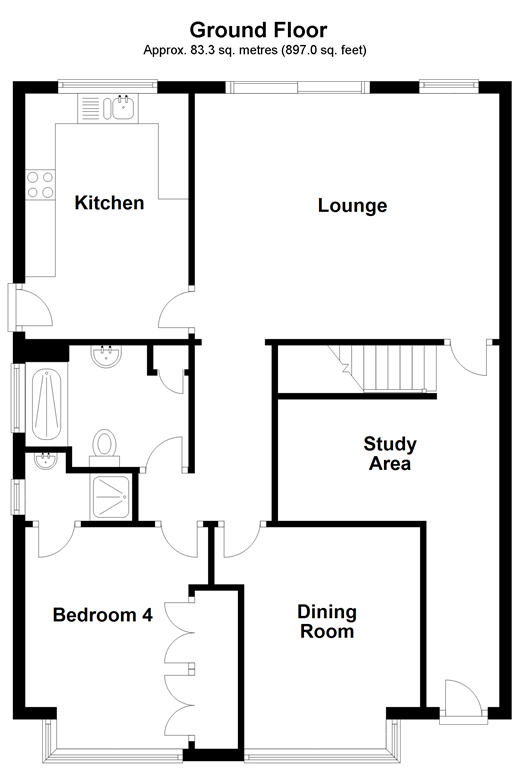 4 Bedrooms Detached bungalow for sale in Page Road, Bowers Gifford, Basildon, Essex SS13