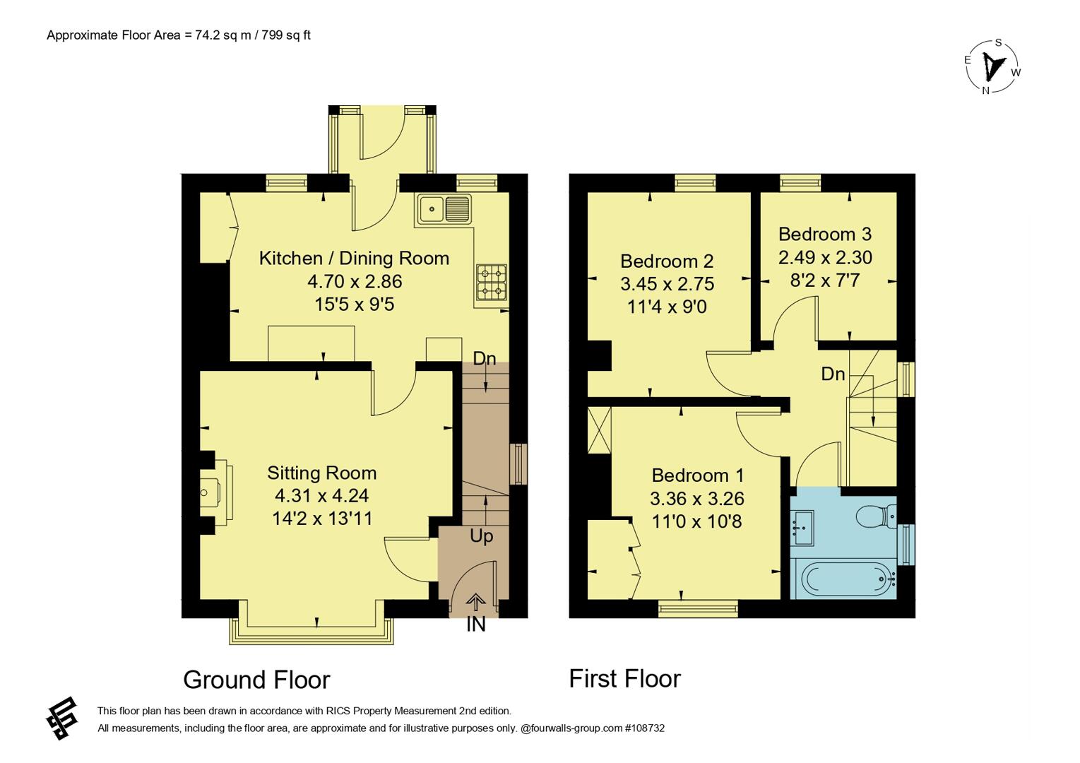 10, Rufford Drive, Leeds floorplan