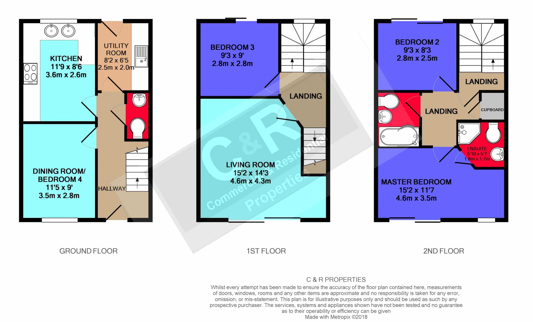 44 Chevassut Street, Hulme, Manchester floorplan