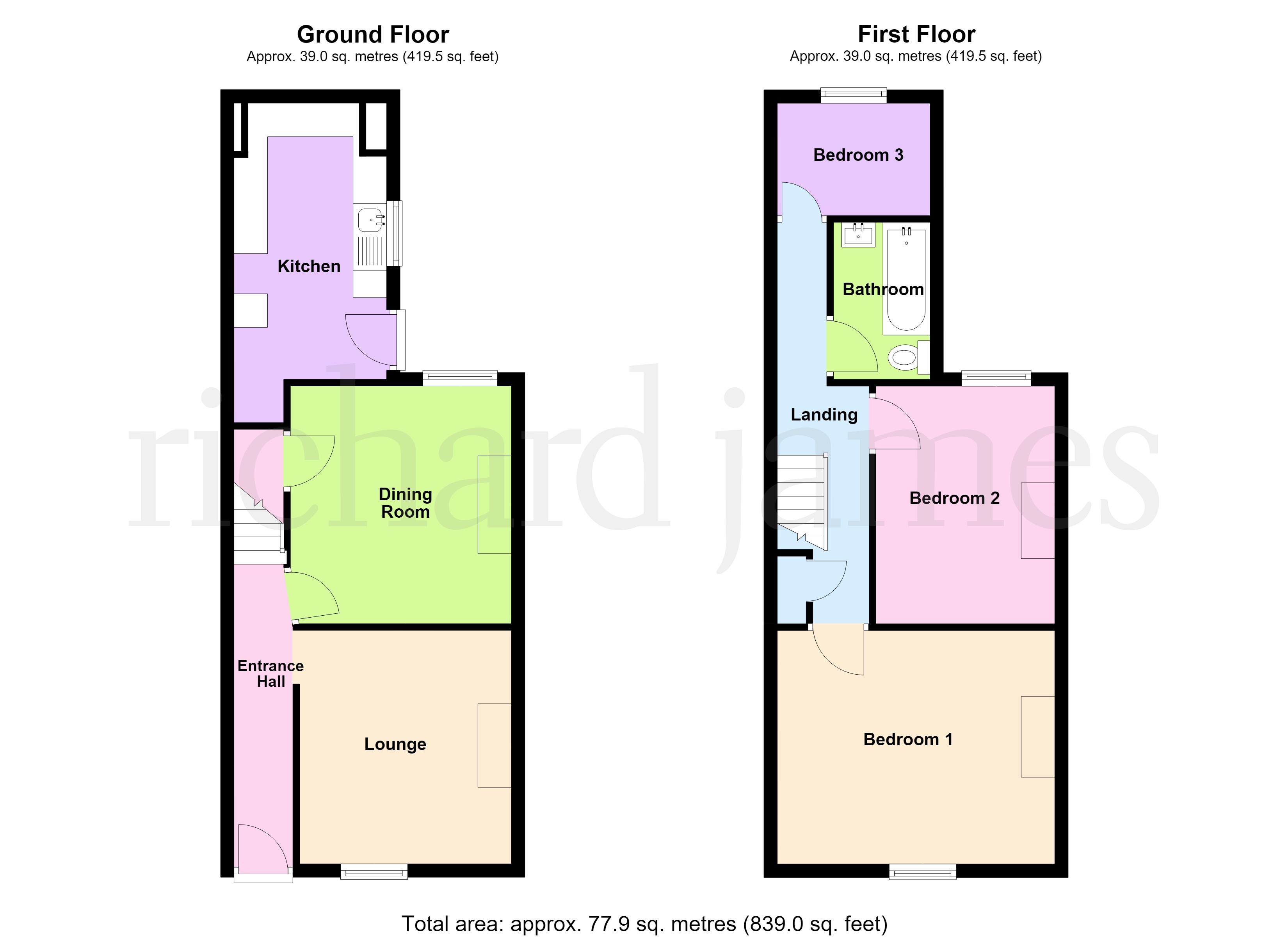 17, Winstanley Road, Wellingborough floorplan