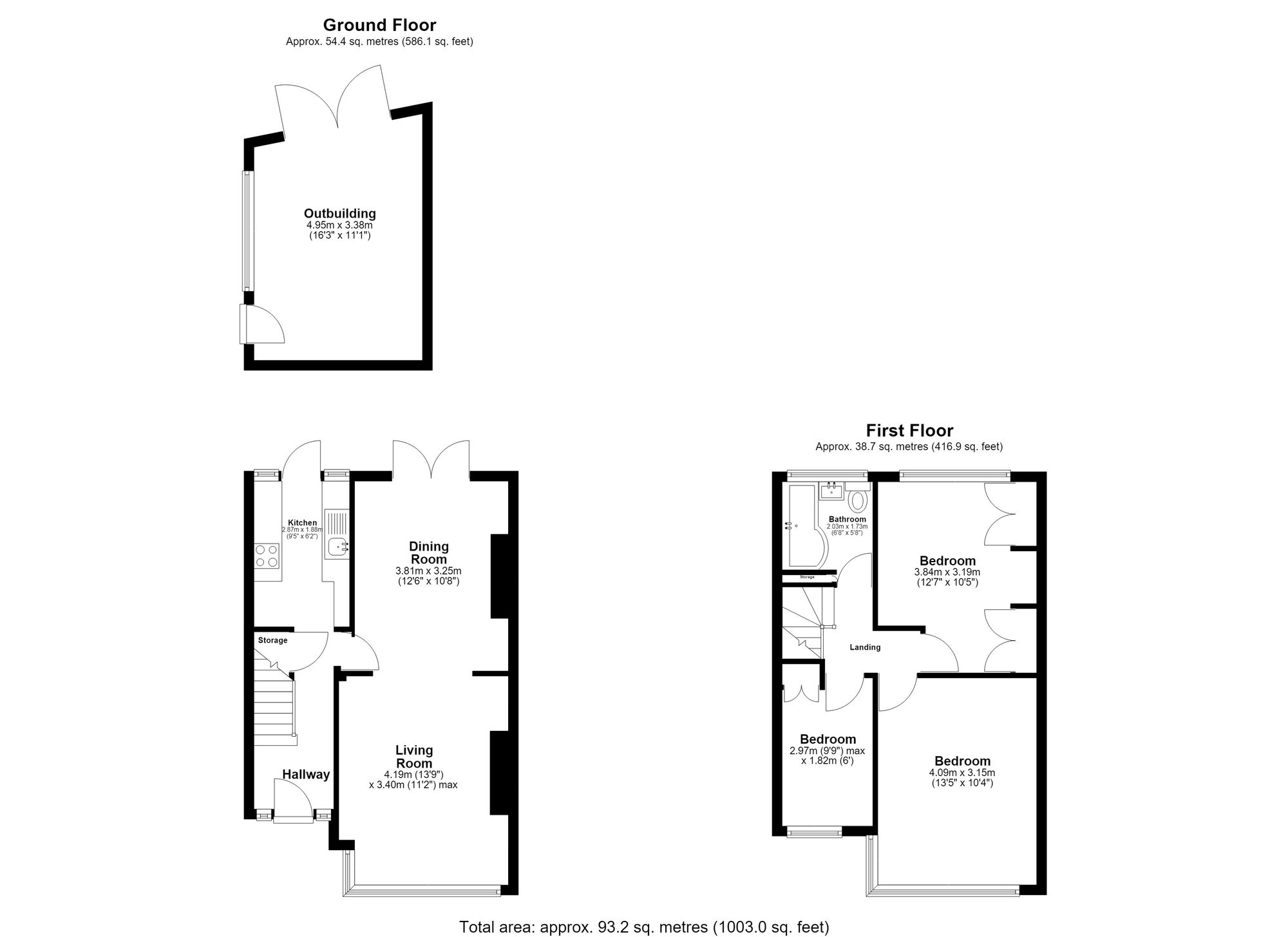 32 Hanover Gardens, Hainault floorplan
