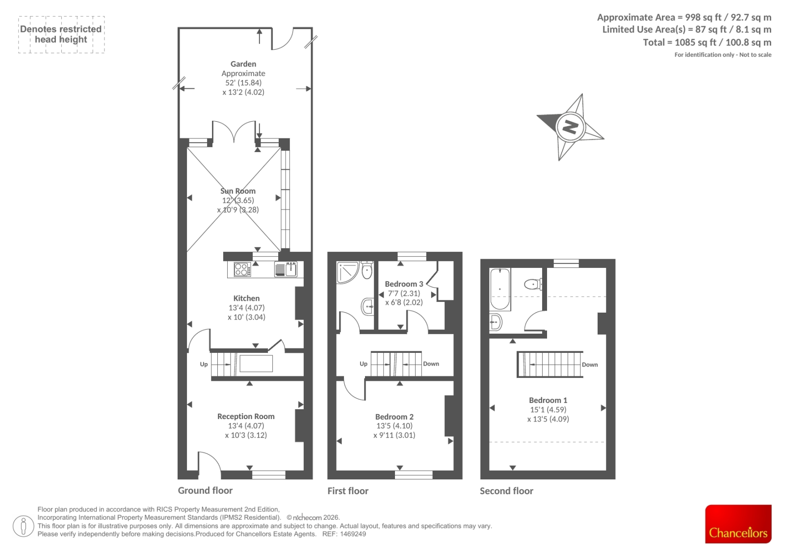 45, The Crofts, Witney floorplan
