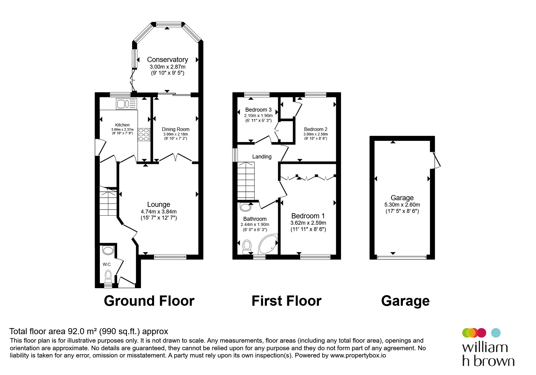 24, Regency Gardens, Grantham floorplan