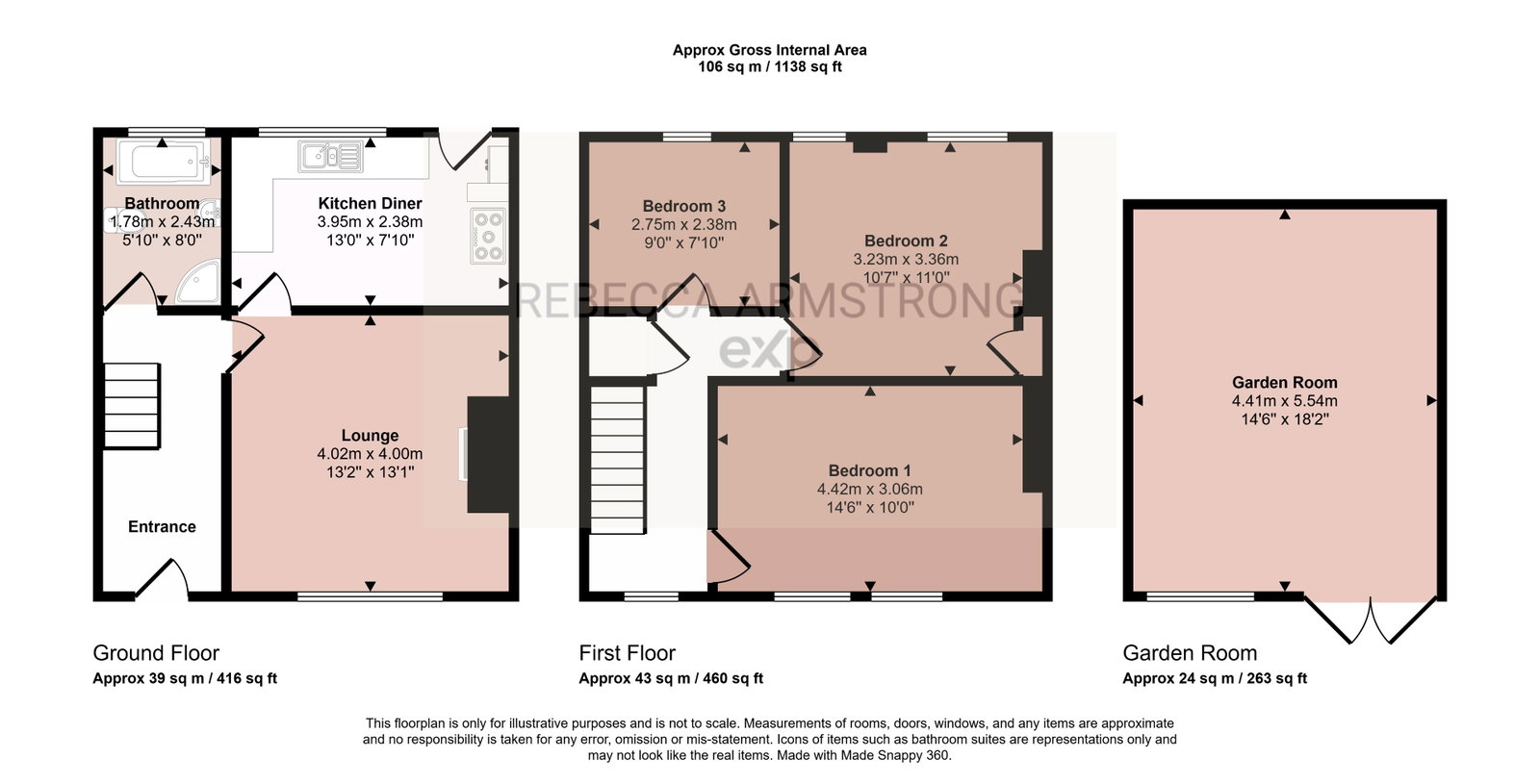 18, Snaefell Terrace, Whitehaven floorplan
