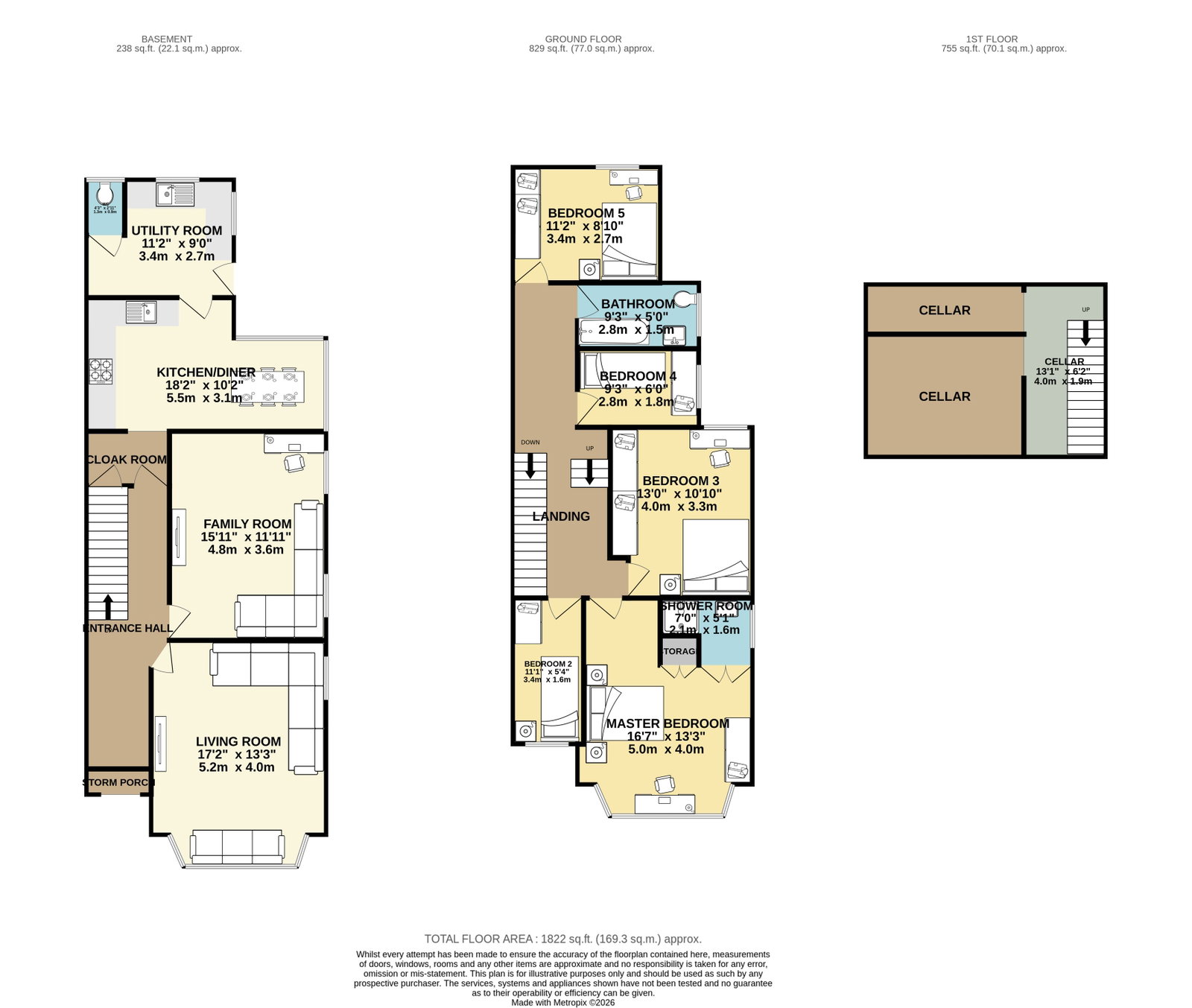 283, Dialstone Lane, Stockport floorplan