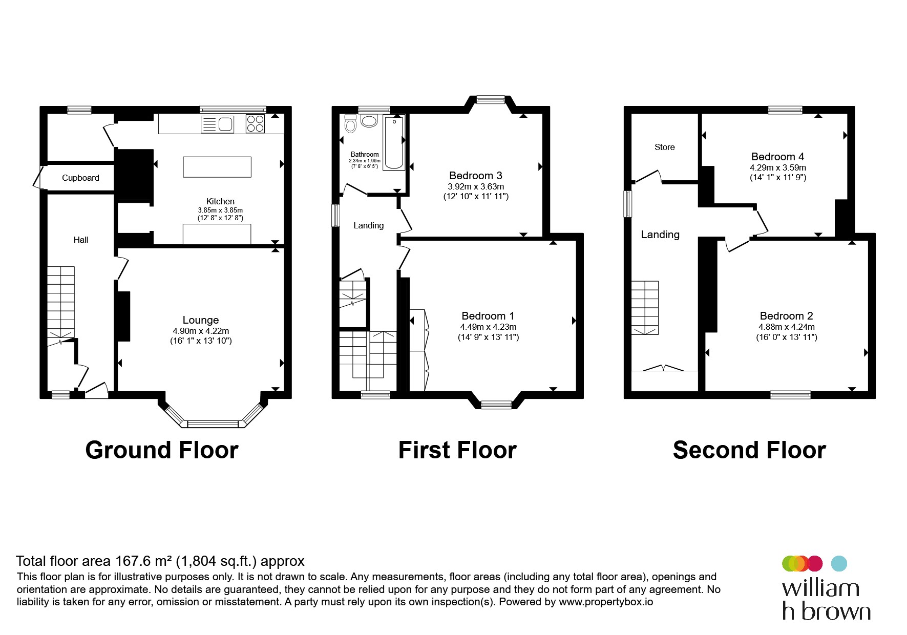 44b, King Street, Doncaster floorplan
