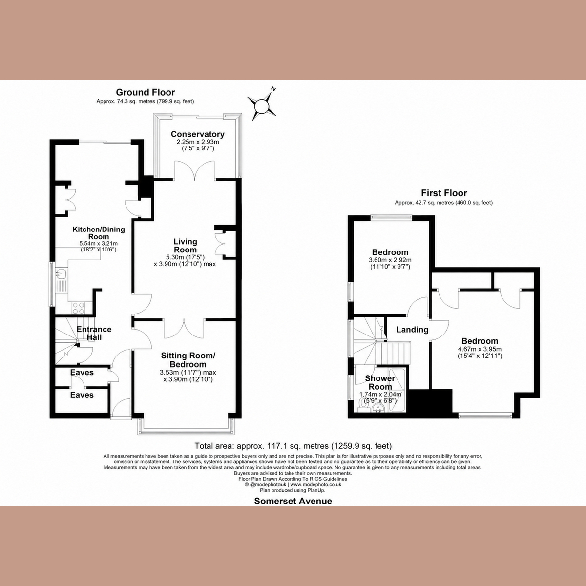 Somerset Avenue, Westcliff-on-sea floorplan