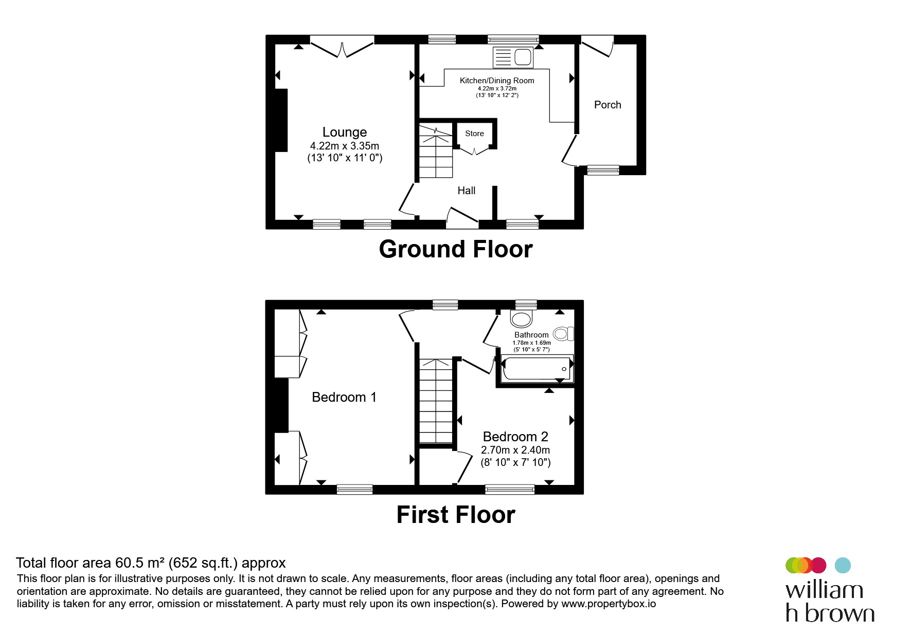 7, Hamilton Road, Rotherham floorplan