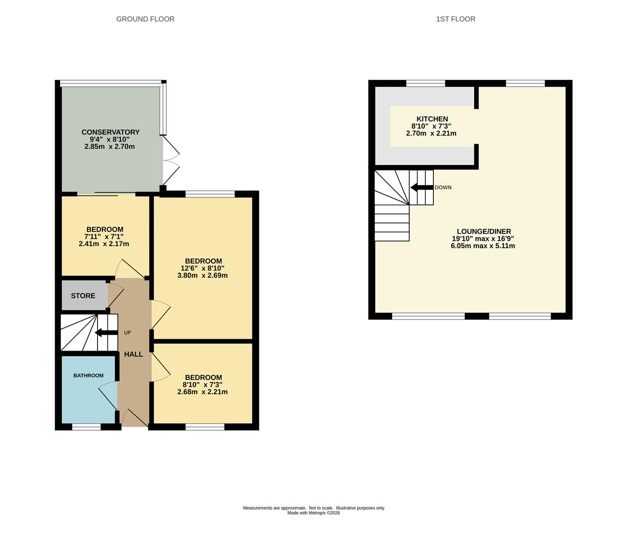 17, Chestnut Close, Wilmslow floorplan