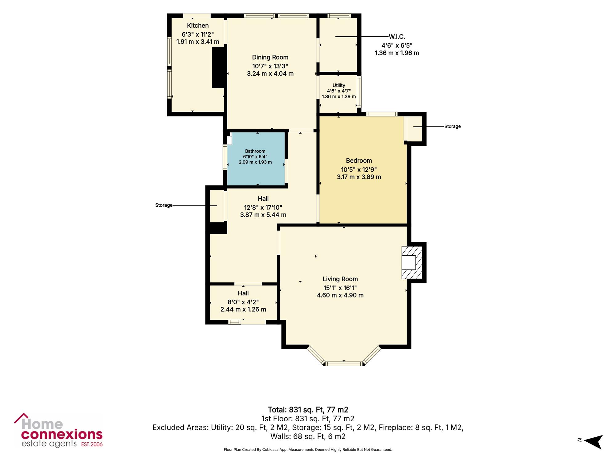 36, Underwood Road, Burnside, GLASGOW floorplan