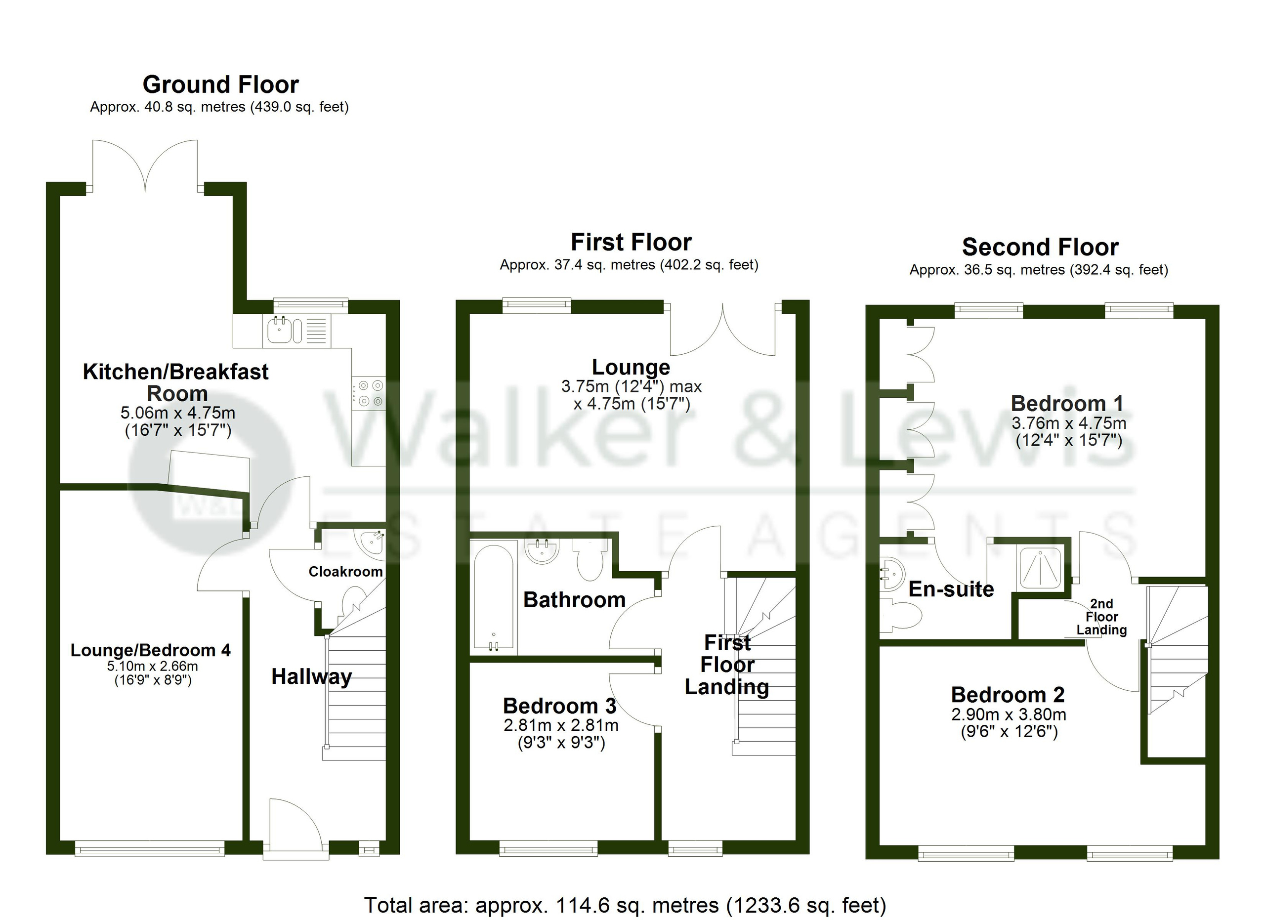 Cadwal Court, Llantwit Fardre, Pontypridd floorplan