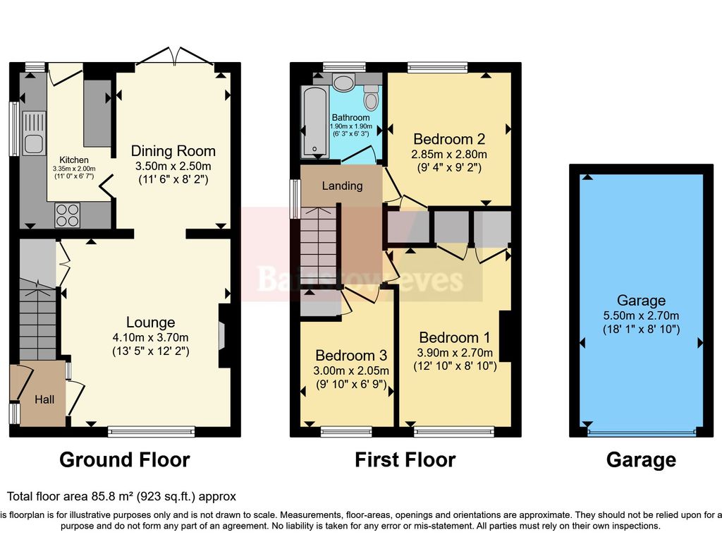 2, Rainham Close, Maidstone floorplan