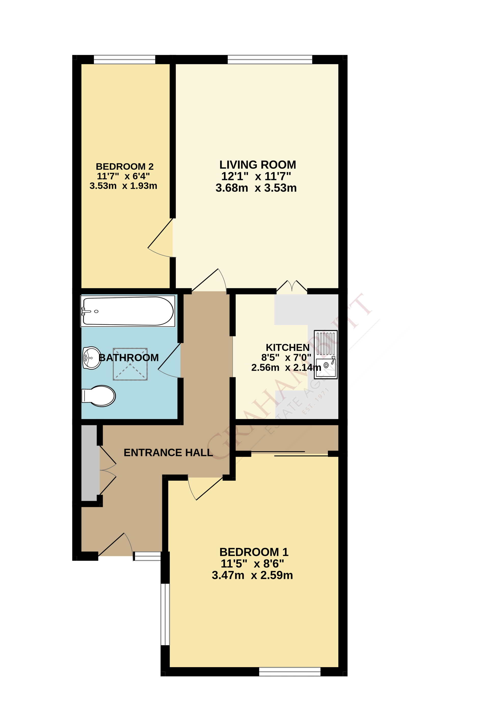 7B,, Wick Parade, Littlehampton floorplan