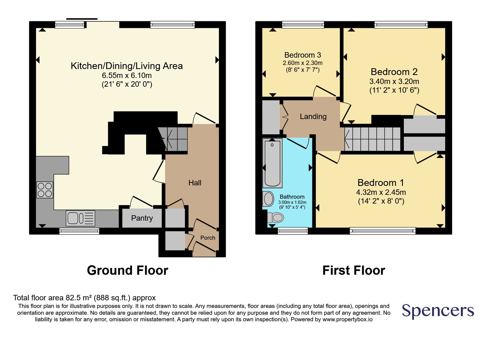 1, Borrowdale Way, Leicestershire floorplan