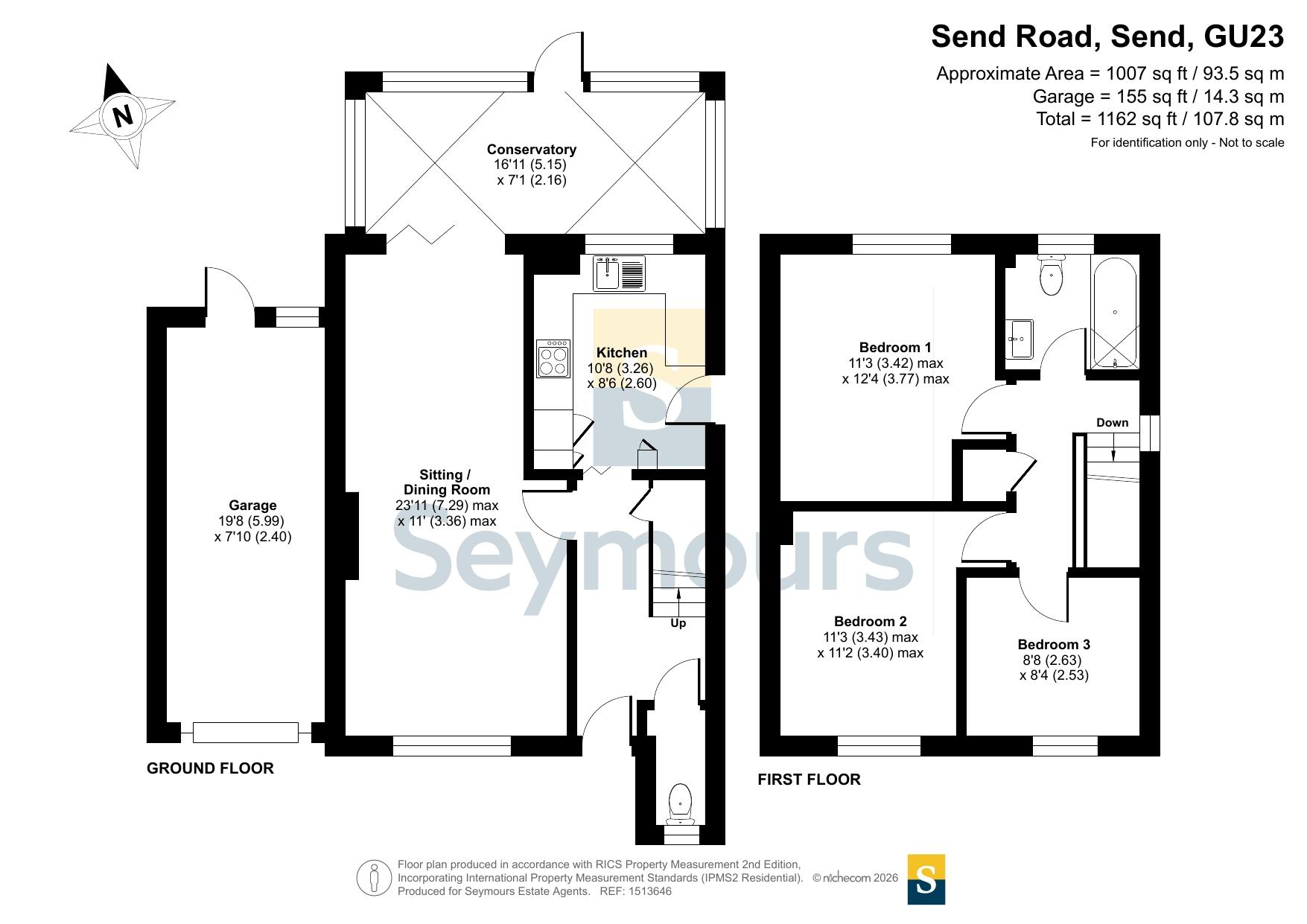 39, Send Road, Surrey floorplan