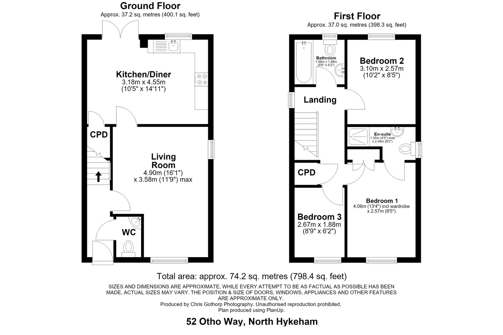 52, Otho Way, Lincoln floorplan