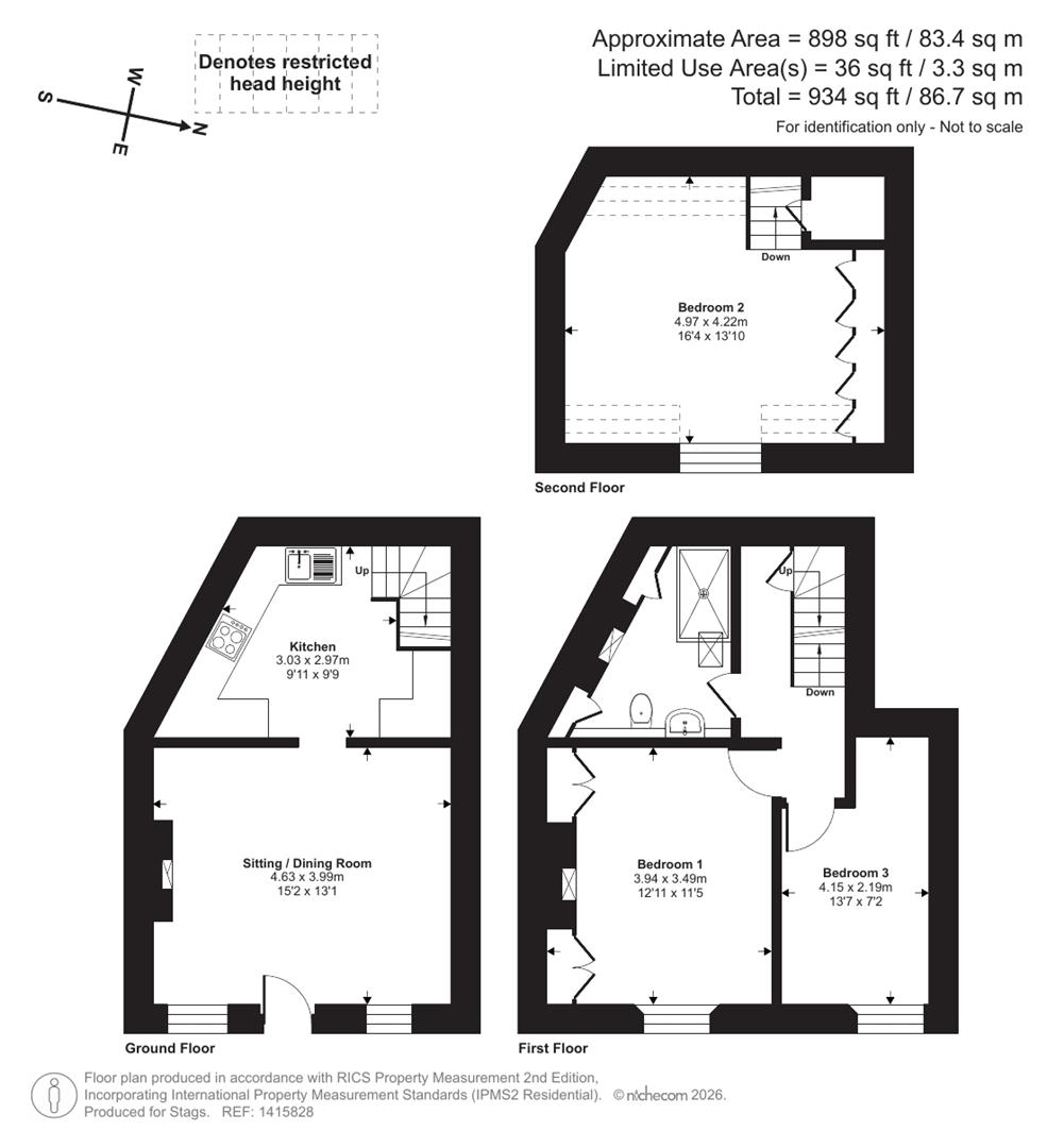Seamew, Garrett Street, Torpoint floorplan