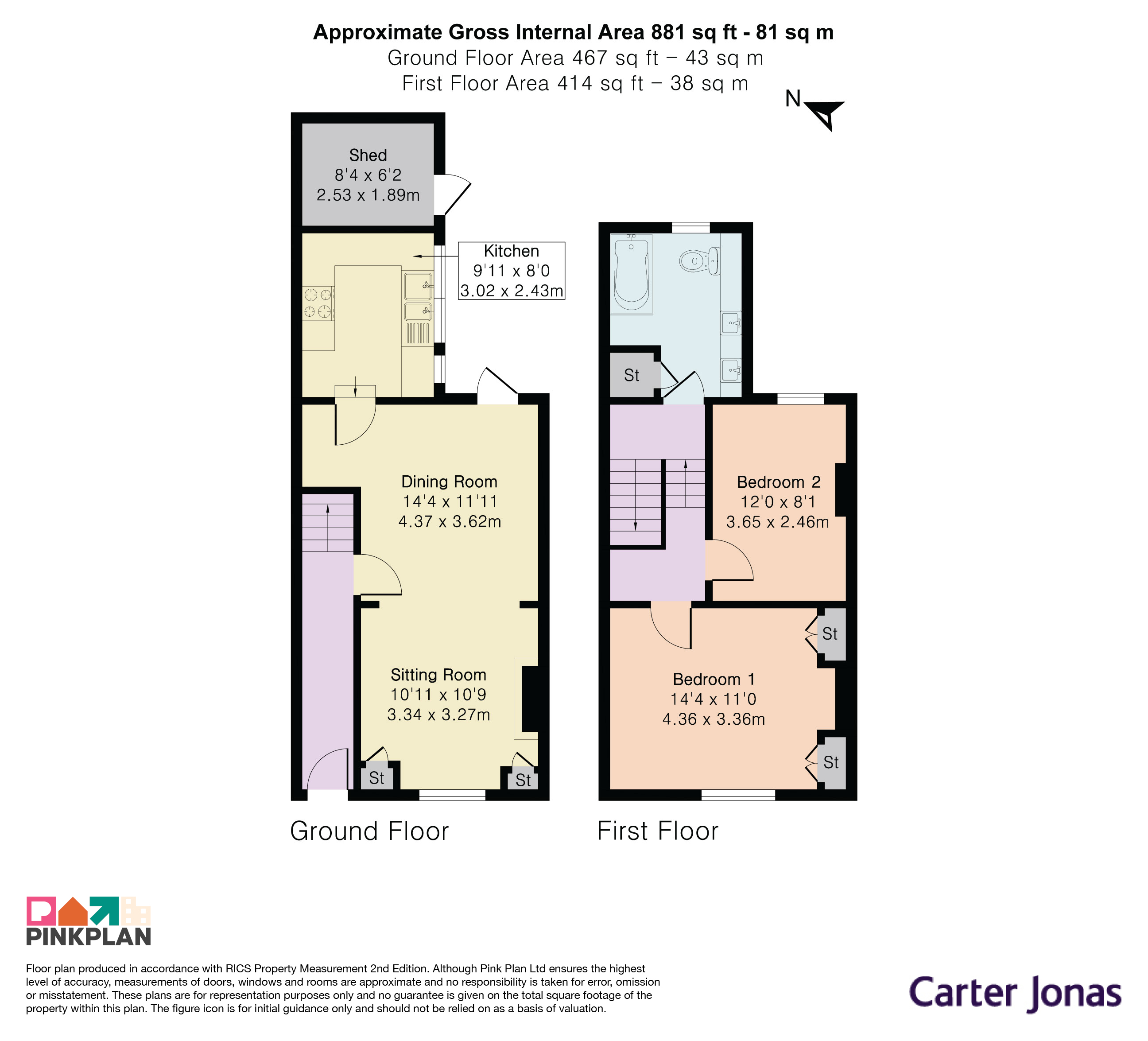 30, Albert Street, Oxfordshire floorplan